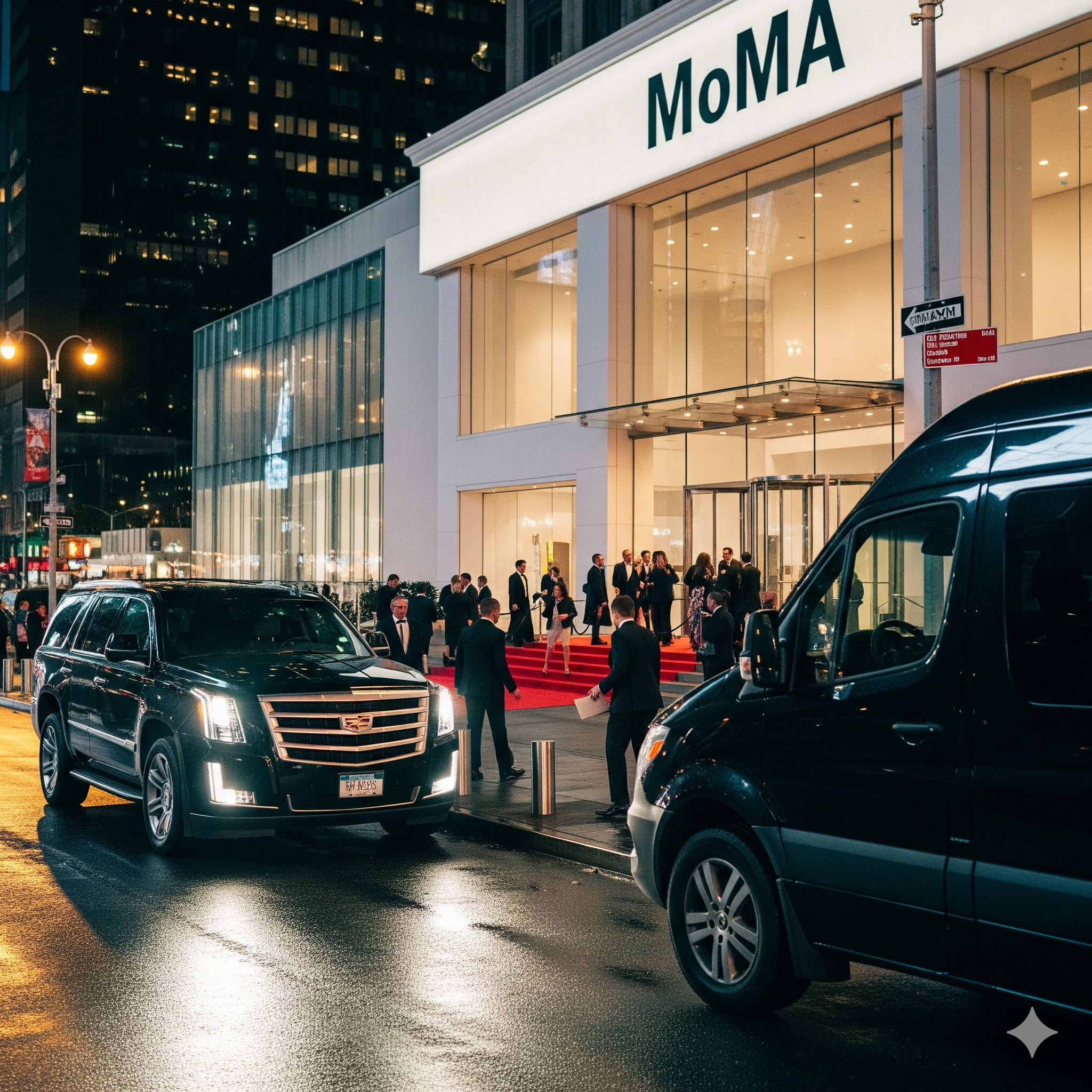 MoMA-luxury-event-transportation-NYC