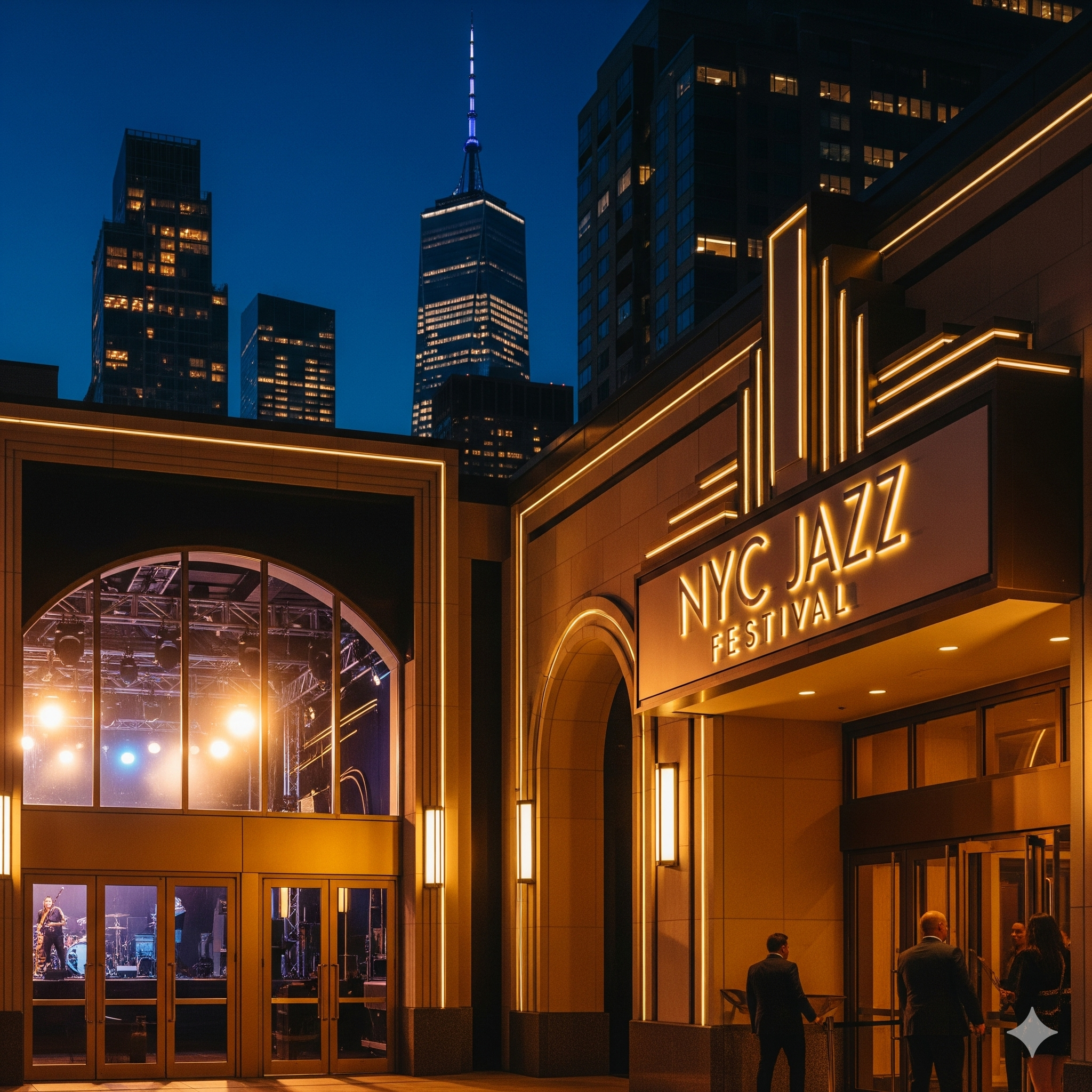 Elegant-NYC-jazz-festival-exterior-event