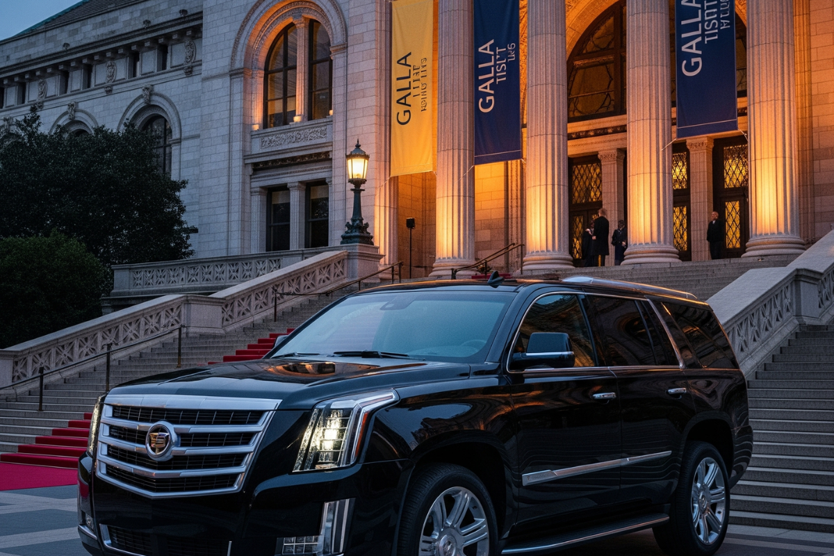luxury-transportation-to-american-museum-of-natural-history-gala-black-suv-nyc