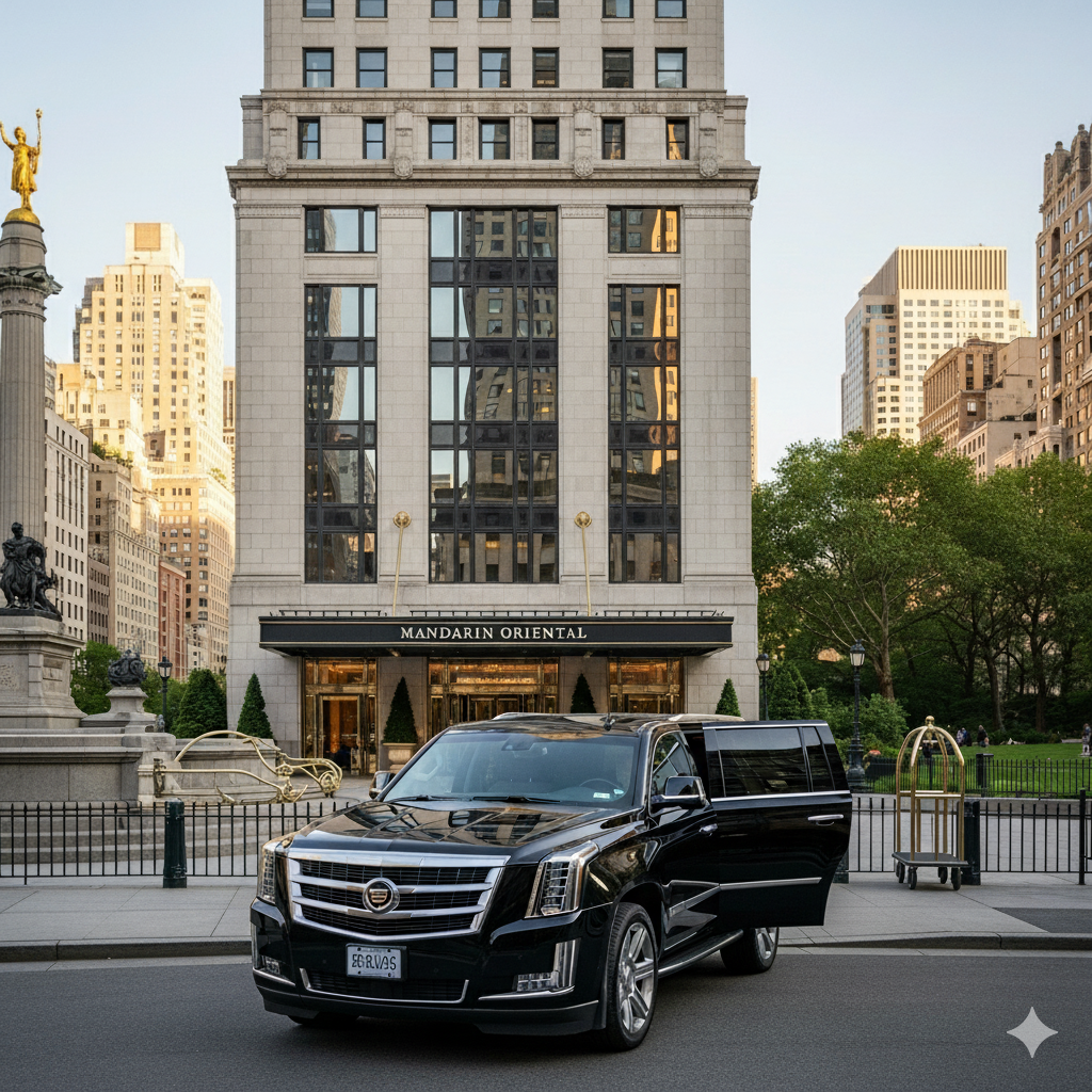 jfk-to-mandarin-oriental-new-york-car-service-black-suv-luxury-airport-transfer-columbus-circle-nyc